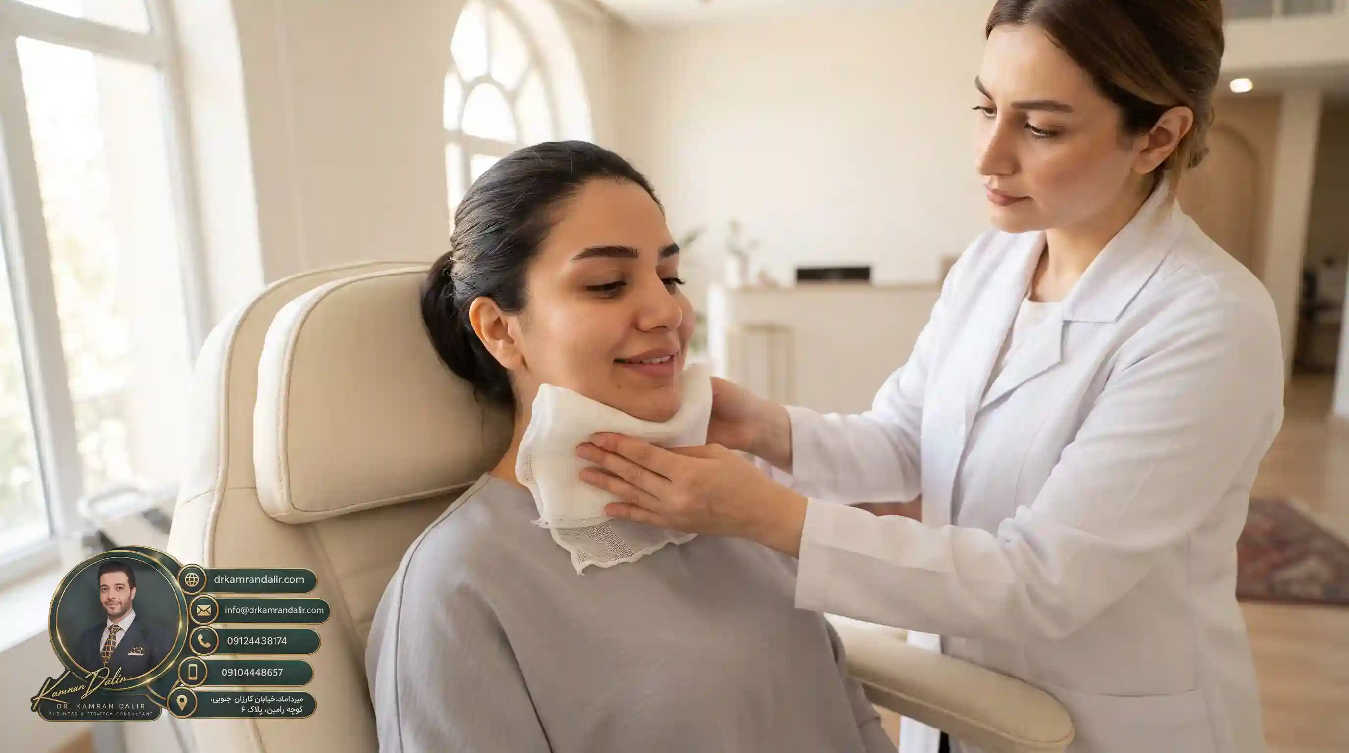 🌟 التوقيت الدقيق في اجتياز عملية تعافي الذقن المزدوج
