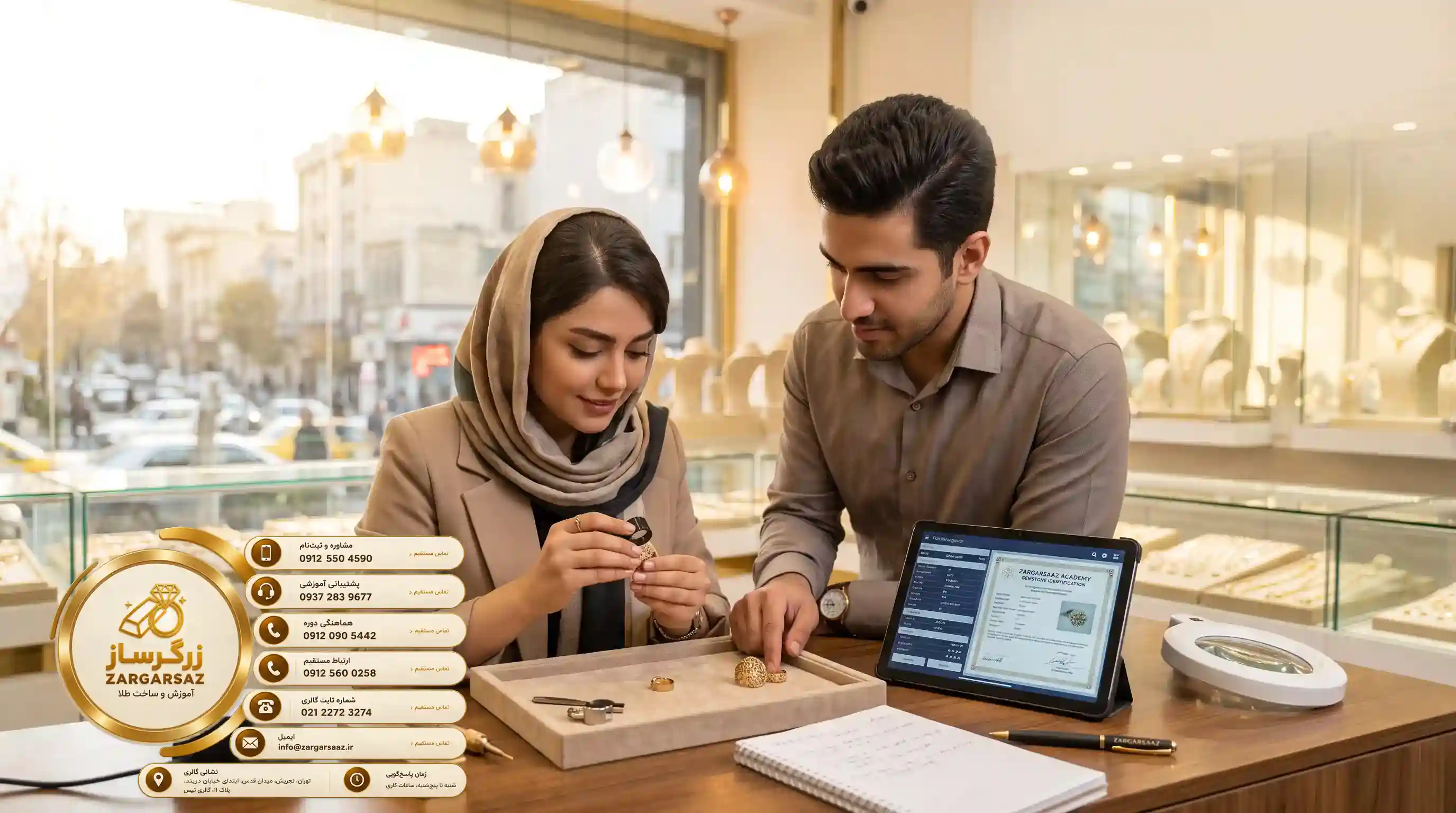 💎 مهارت‌های کلیدی که یک طلافروش موفق باید بداند