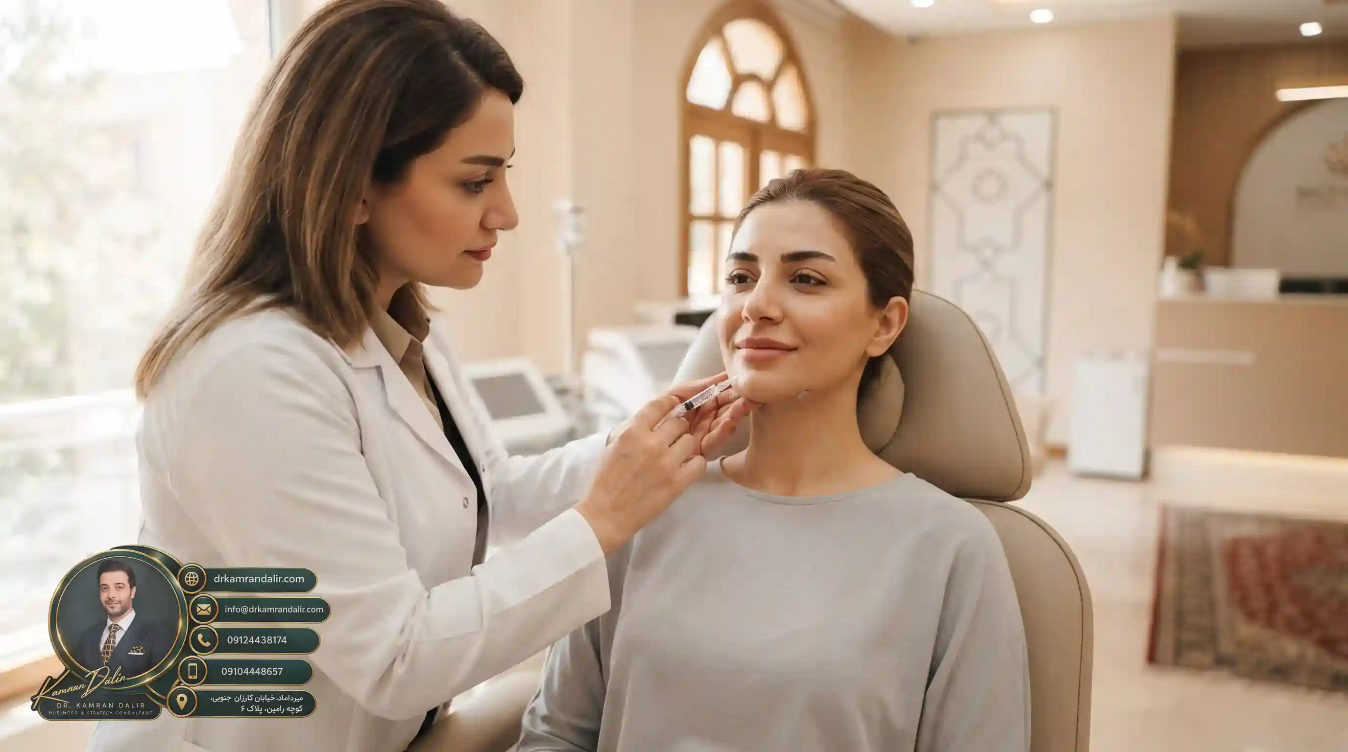 💉 نقش تزریق ژل و فیلر در فرم‌دهی بی‌نقص