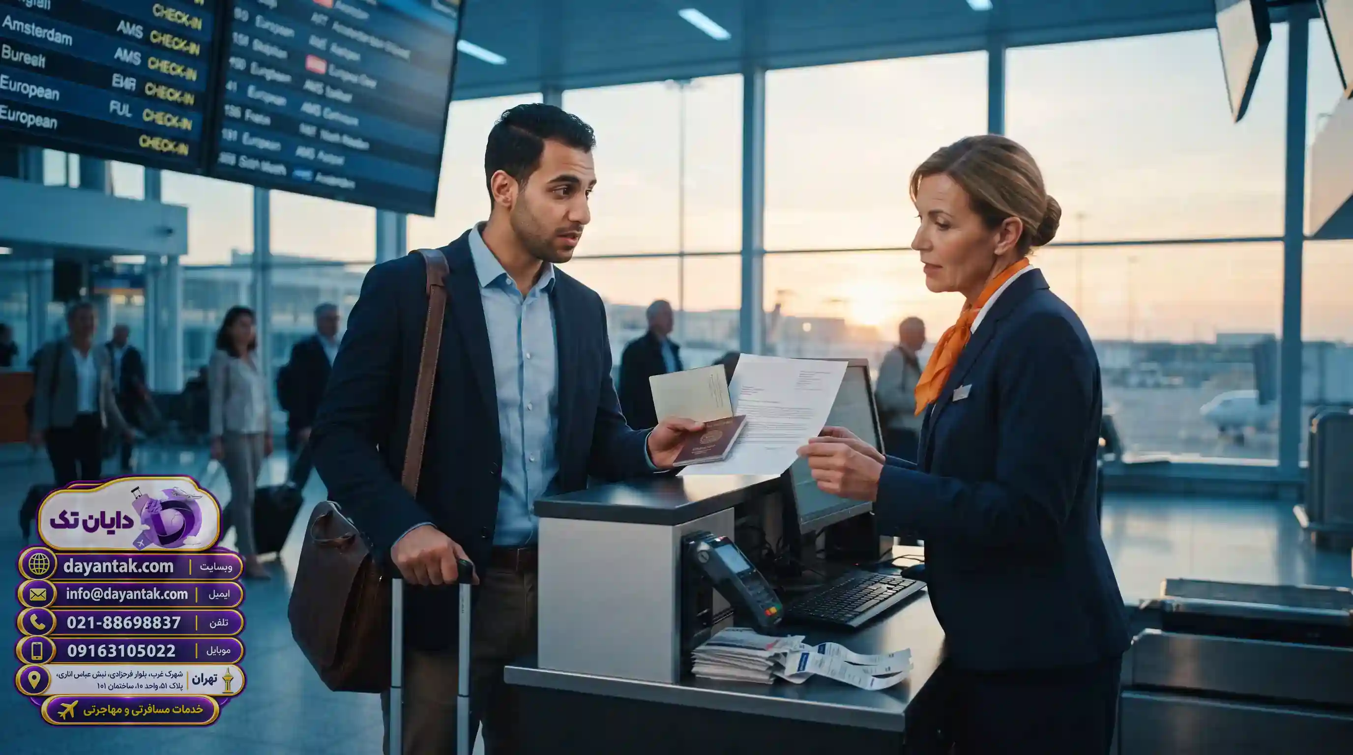 ⚠️ دلایل رایج ریجکت شدن ویزای کاری هلند و راههای پیشگیری