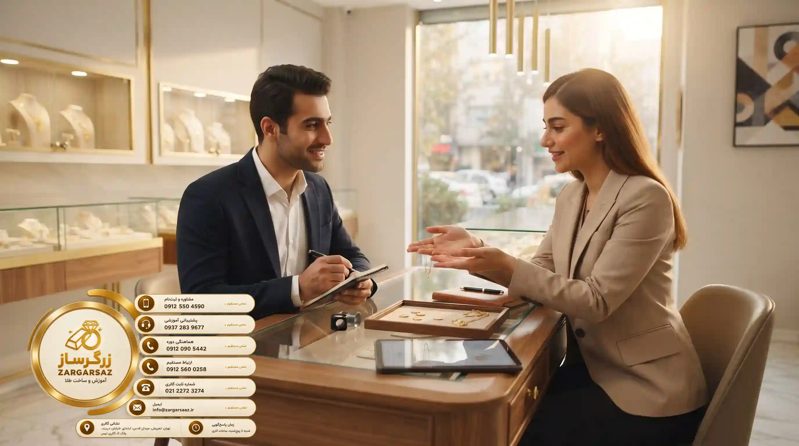 💎 مهارتهای کلیدی برای تبدیل شدن به یک زرگر حرفهای