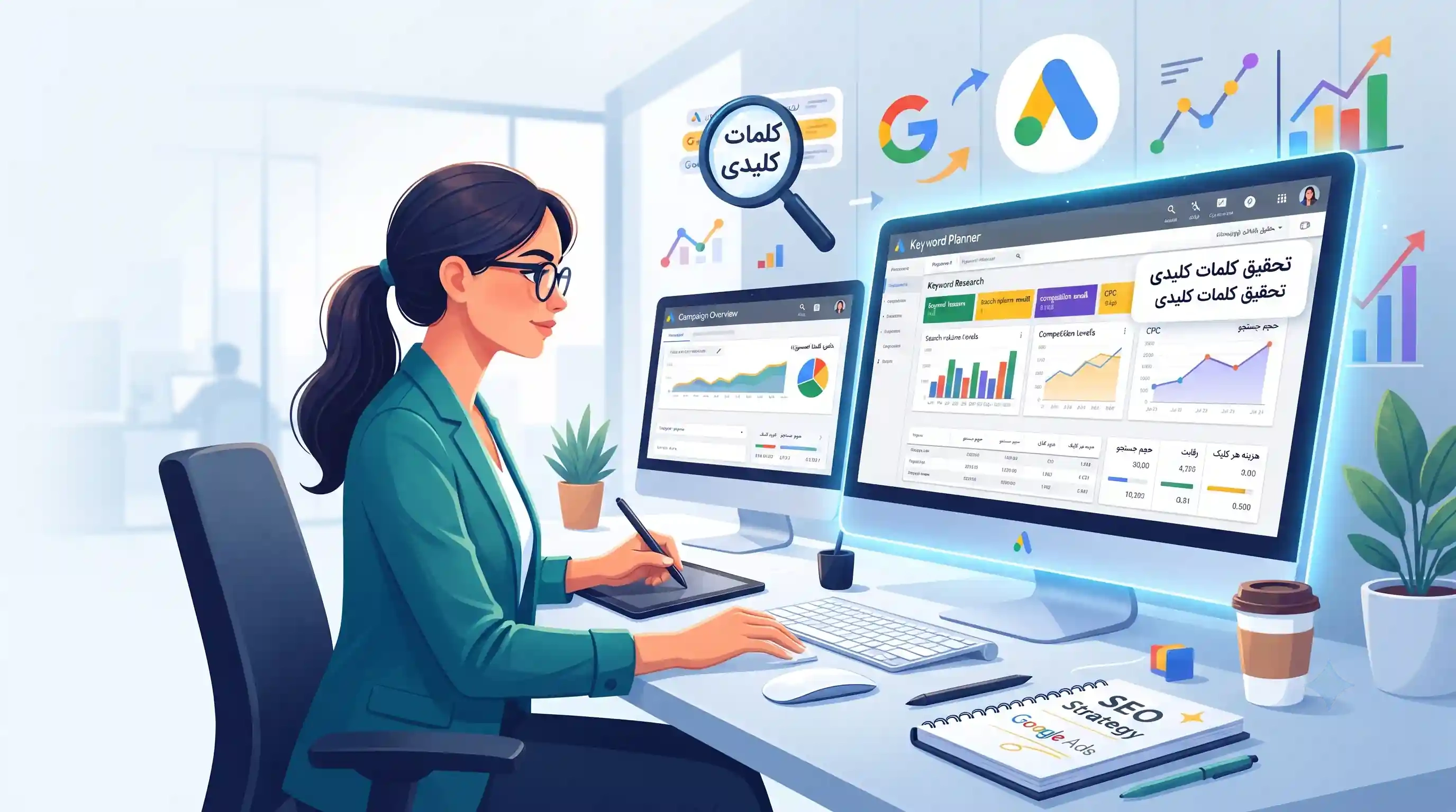 صفر تا صد تحقیق کلمات کلیدی با گوگل کیورد ریسرچ در گوگل ادز
