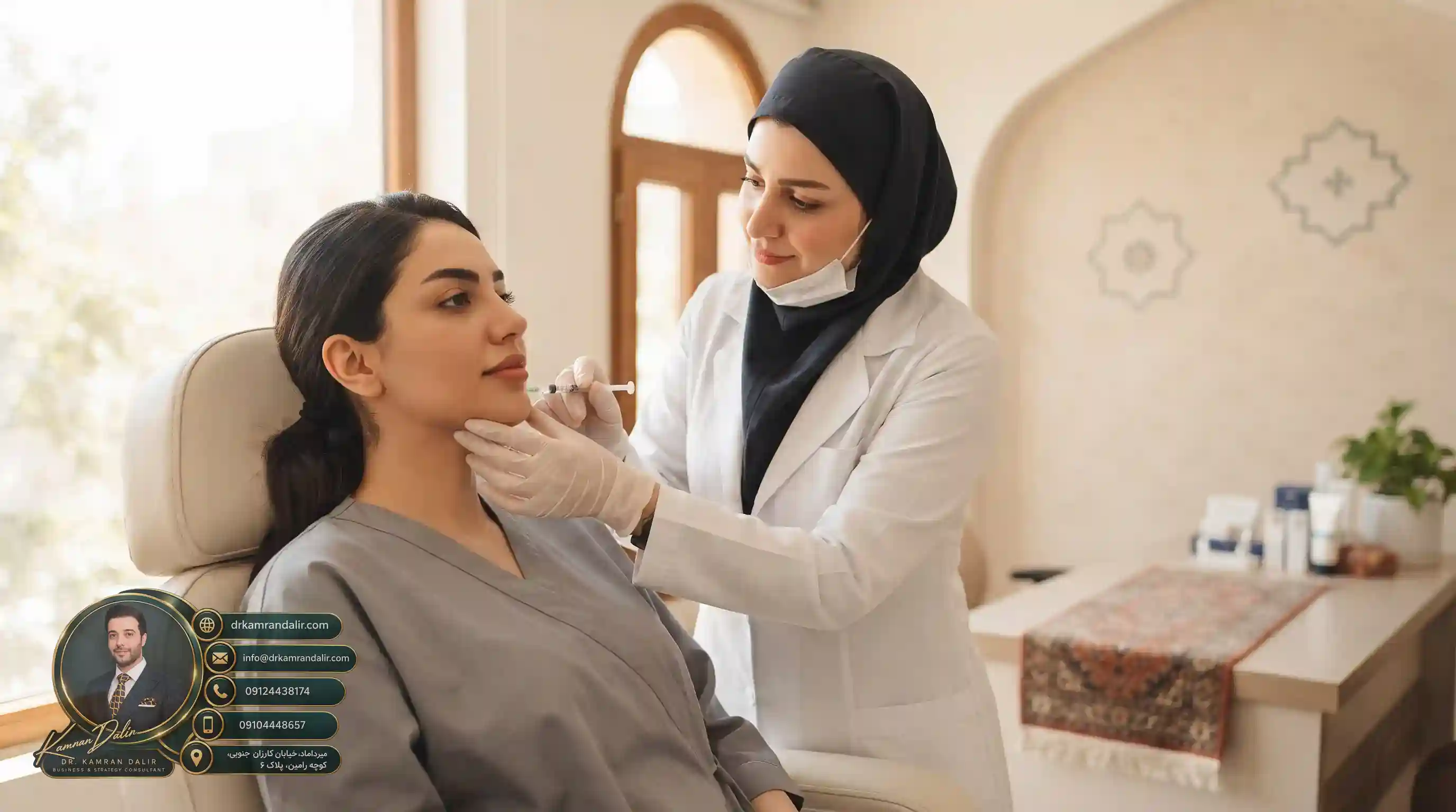🔍 بررسی علمی اینکه کانتورینگ صورت چگونه انجام میشود
