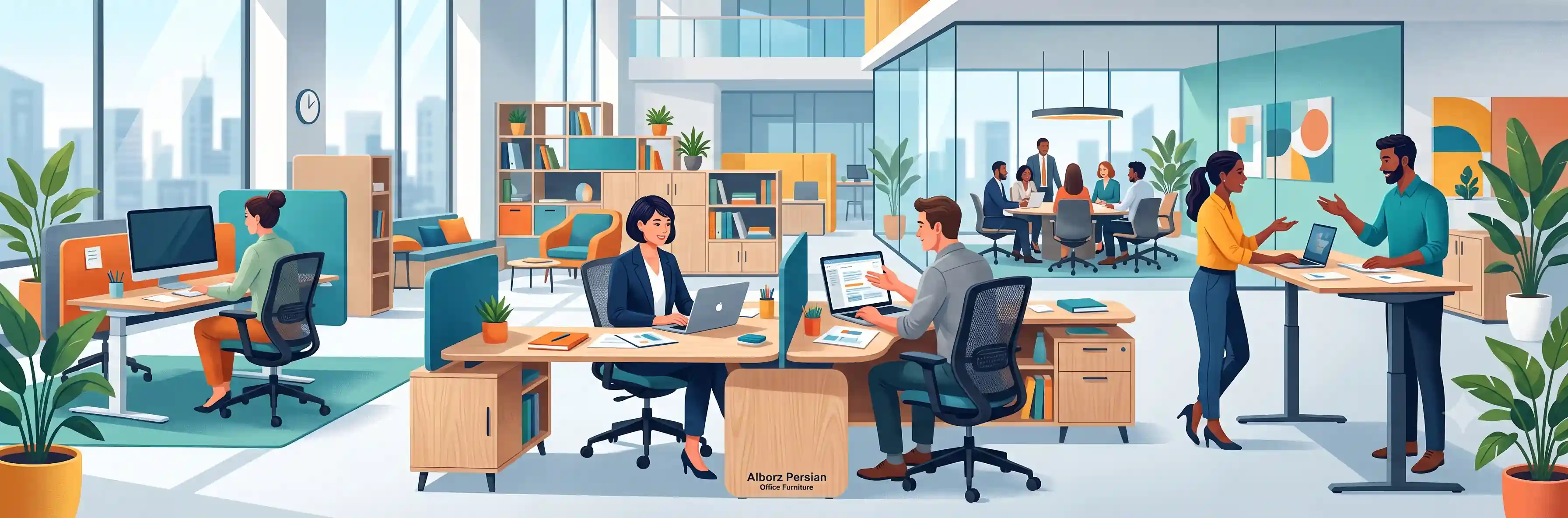 💼 رنگهای کلاسیک و تاثیر آن بر اقتدار مدیریت