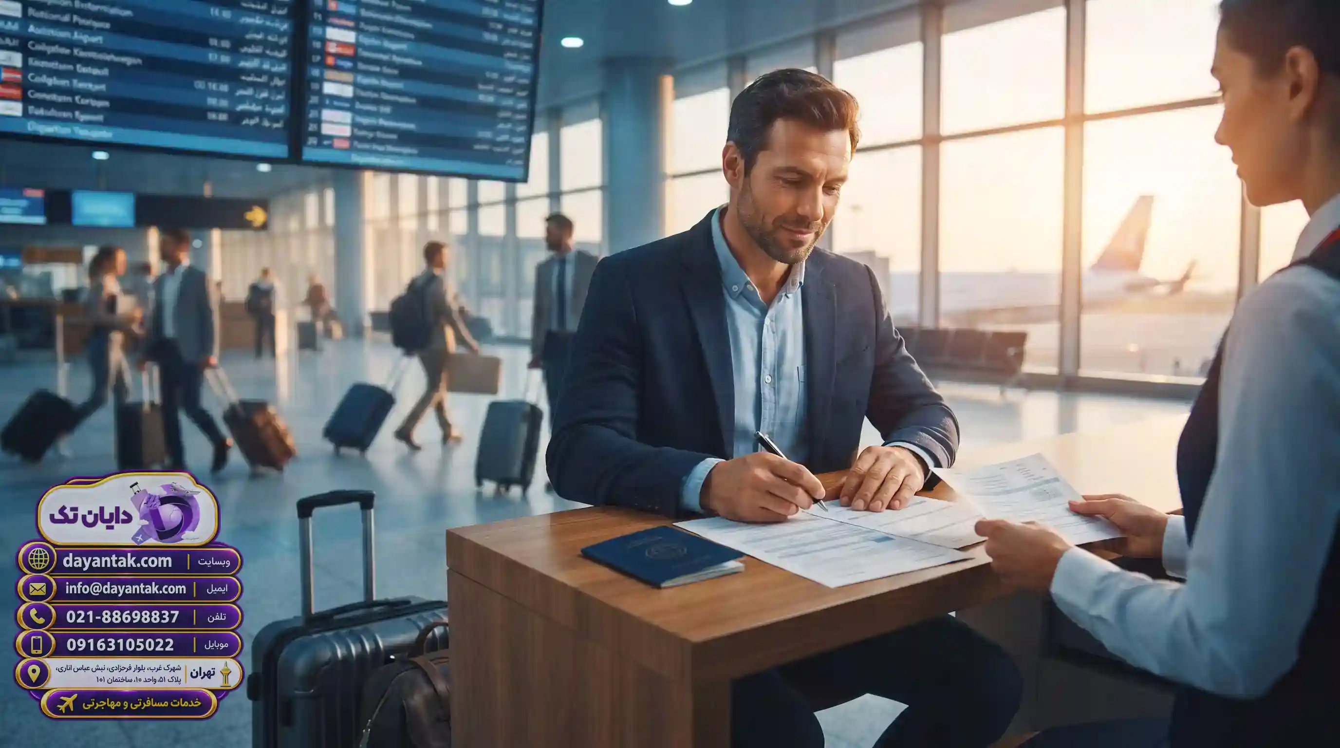 🌐 انتخاب سفارت مناسب برای متقاضیان ایرانی
