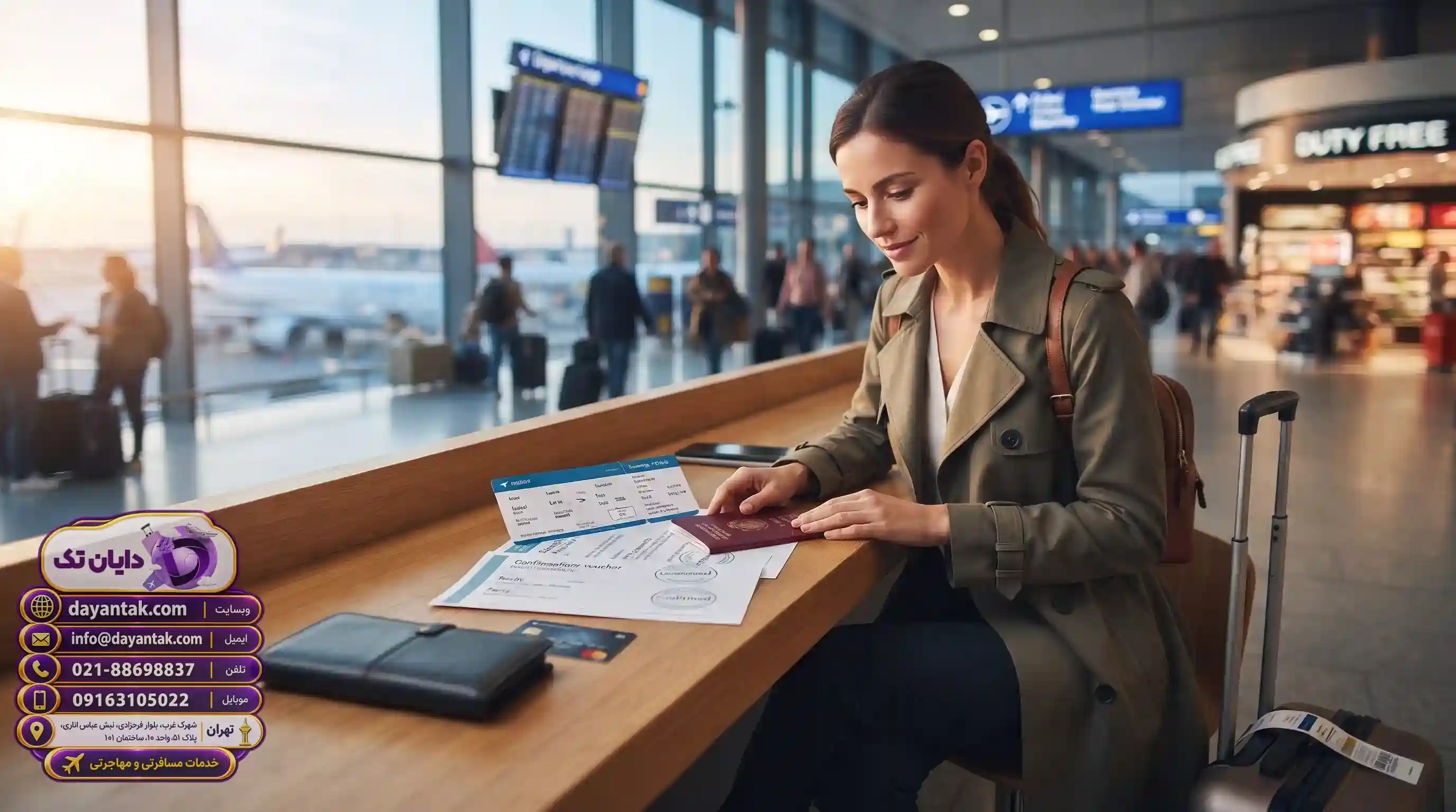 ✈️ برنامه‌ریزی دقیق سفر و رزروهای قابل استناد هتل و پرواز
