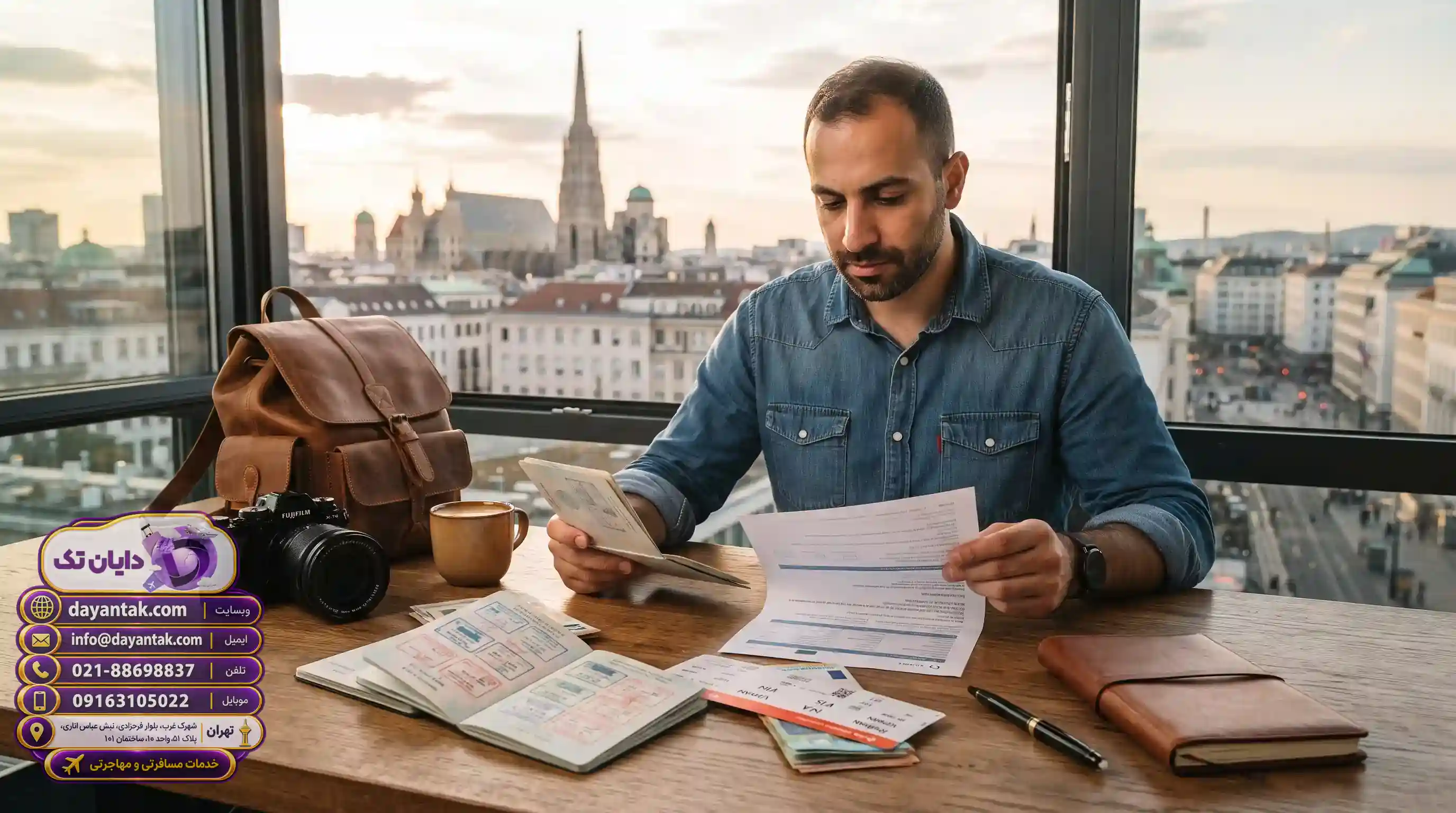 ✈️ اشتباه سوم: عدم ارائه برنامه سفر منطقی و واچر هتل نامعتبر