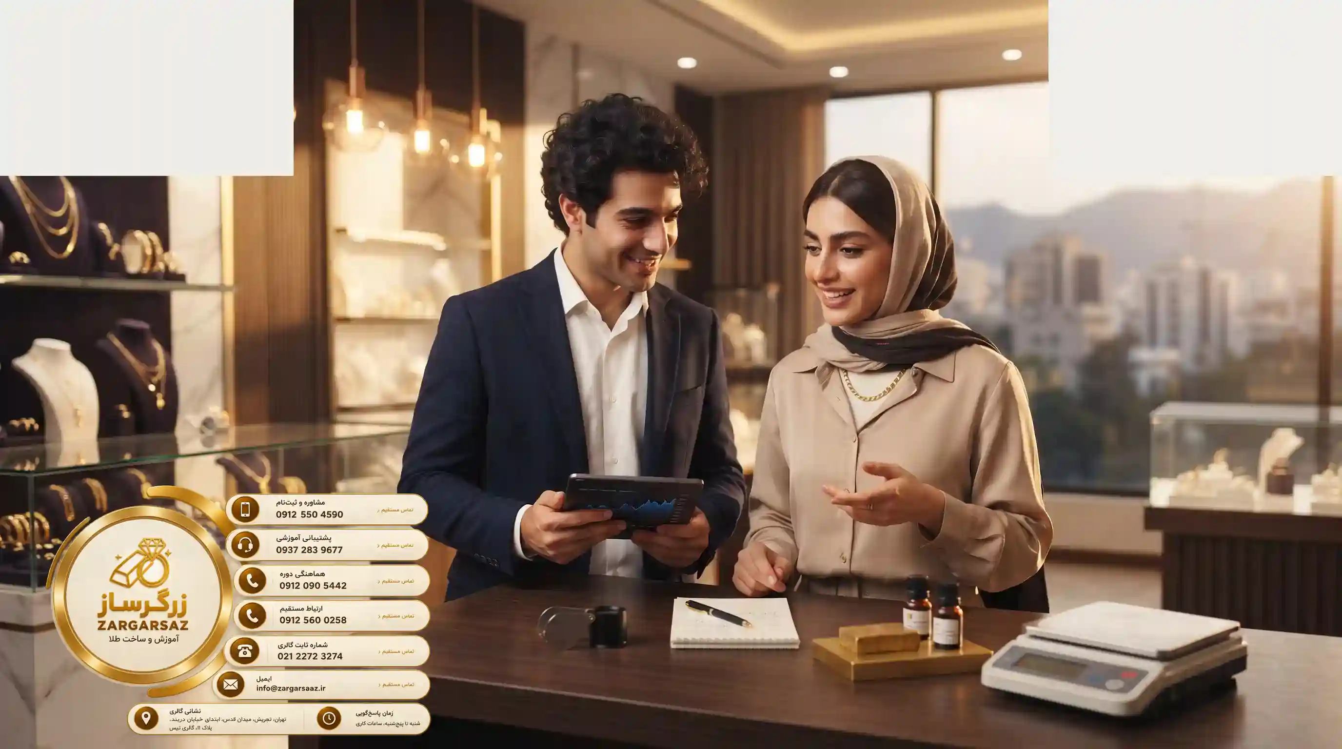 چگونه مغازه طلا بزنیم؟ آموزش صفر تا صد شغل طلافروشی تخصصی