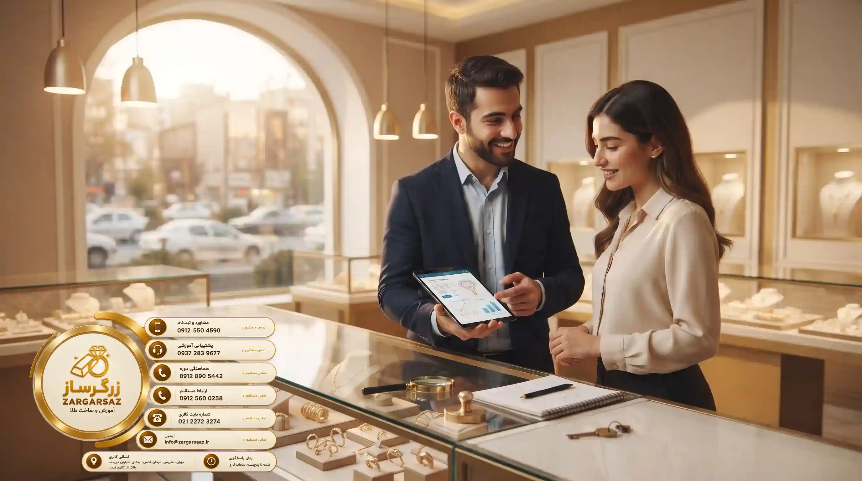 خرید دوره آموزش فروش جواهرات: مدیریت موجودی فروشگاه جواهر