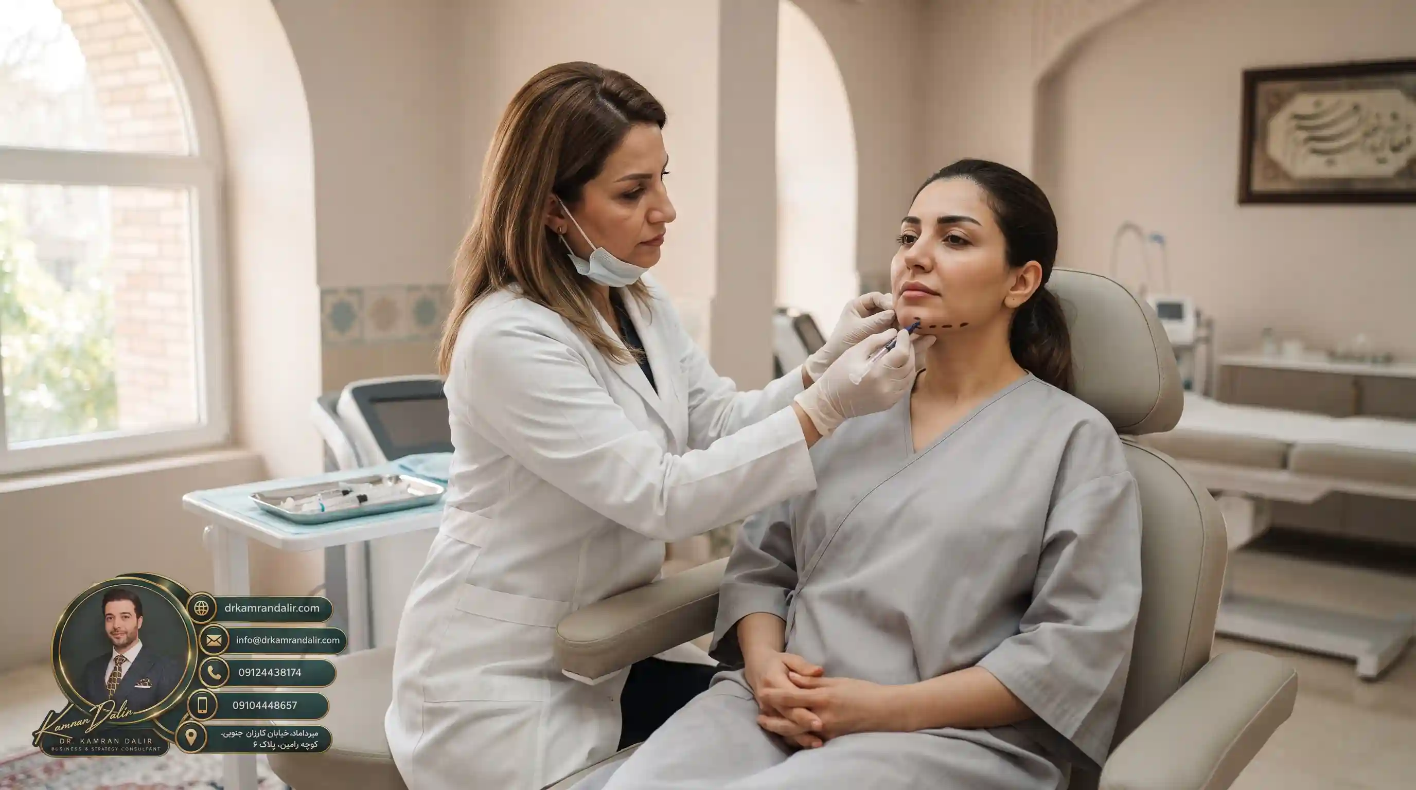 🦠 عفونتهای موضعی و مشکلات پوستی در ناحیه گردن و چانه