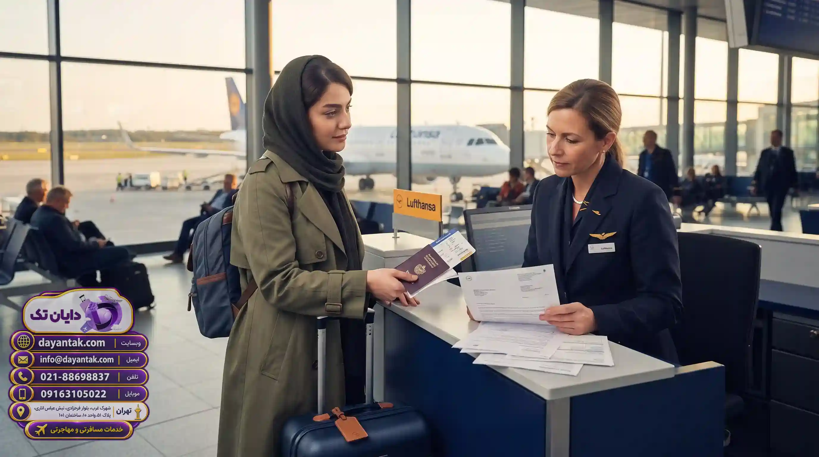 💰 تمکن مالی و مدارک پشتیبان برای ویزای آلمان