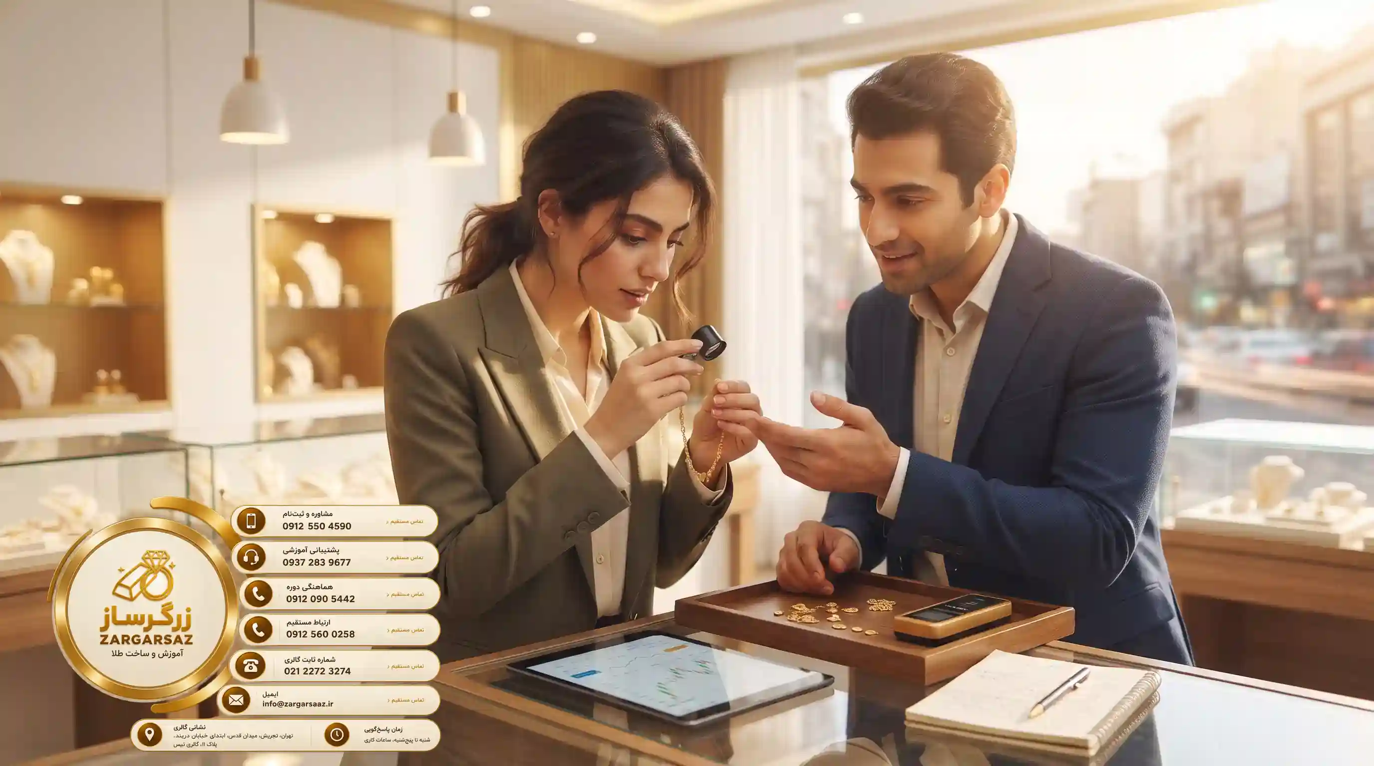 🔍 صفر تا صد مهارتهای کاربردی در دورههای تخصصی صنف طلا