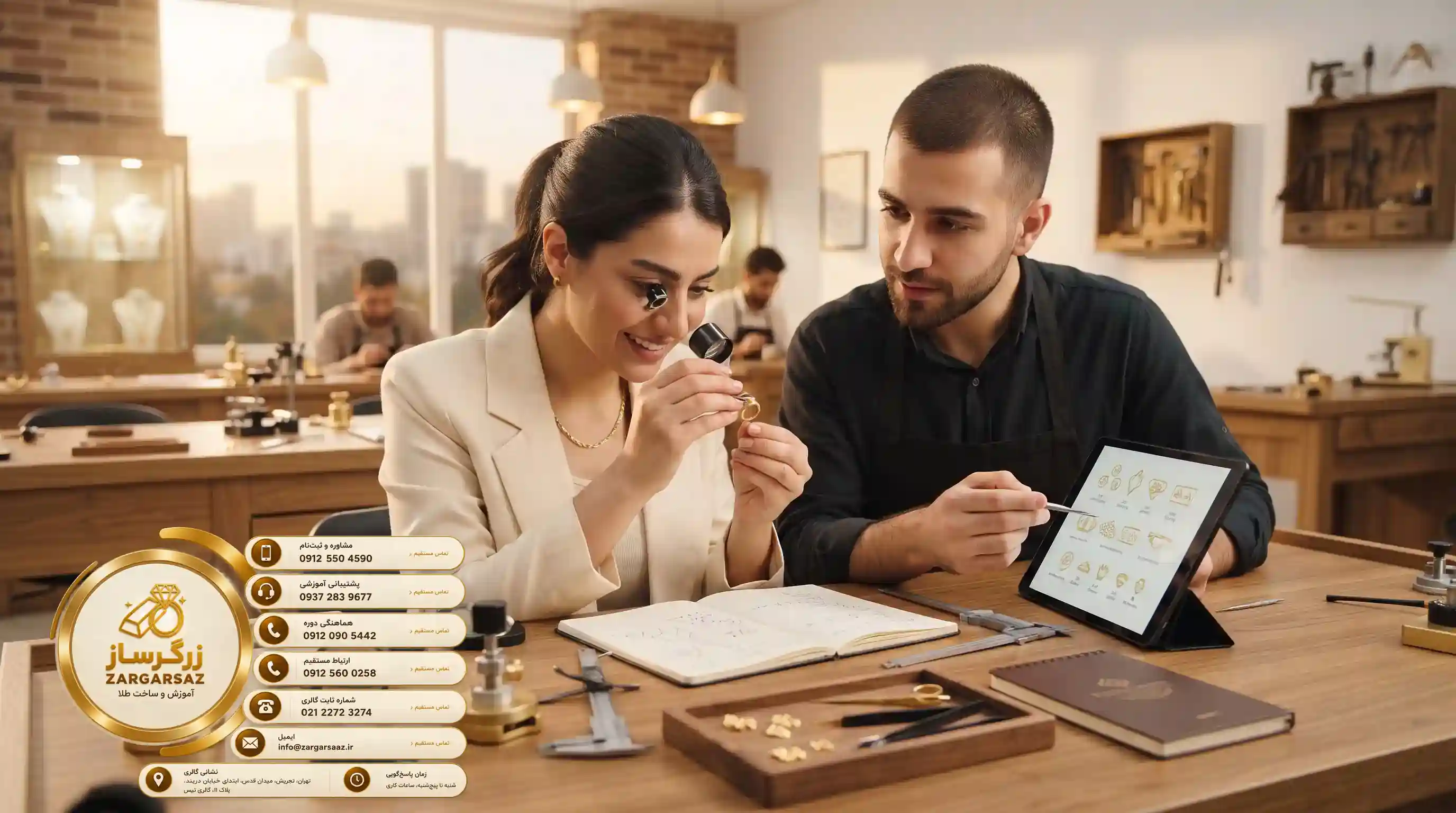 💎 سرفصل‌های جامع دوره آموزش طلافروشی از صفر تا صد