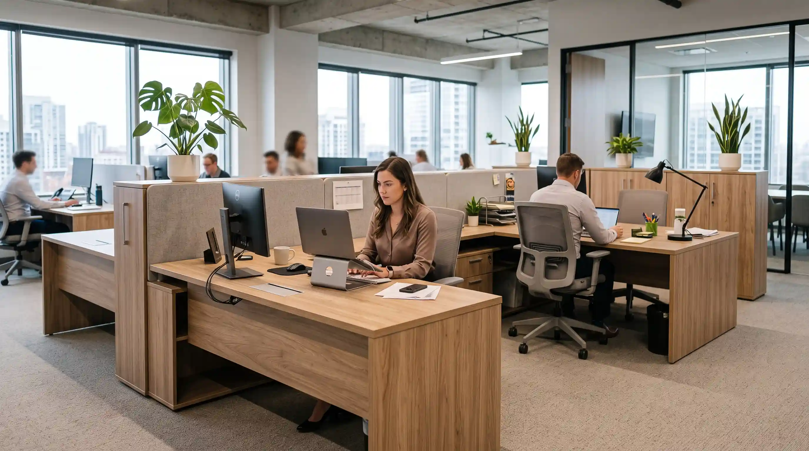 📊 بررسی جامع قیمت میز اداری mdf و فاکتورهای کلیدی آن