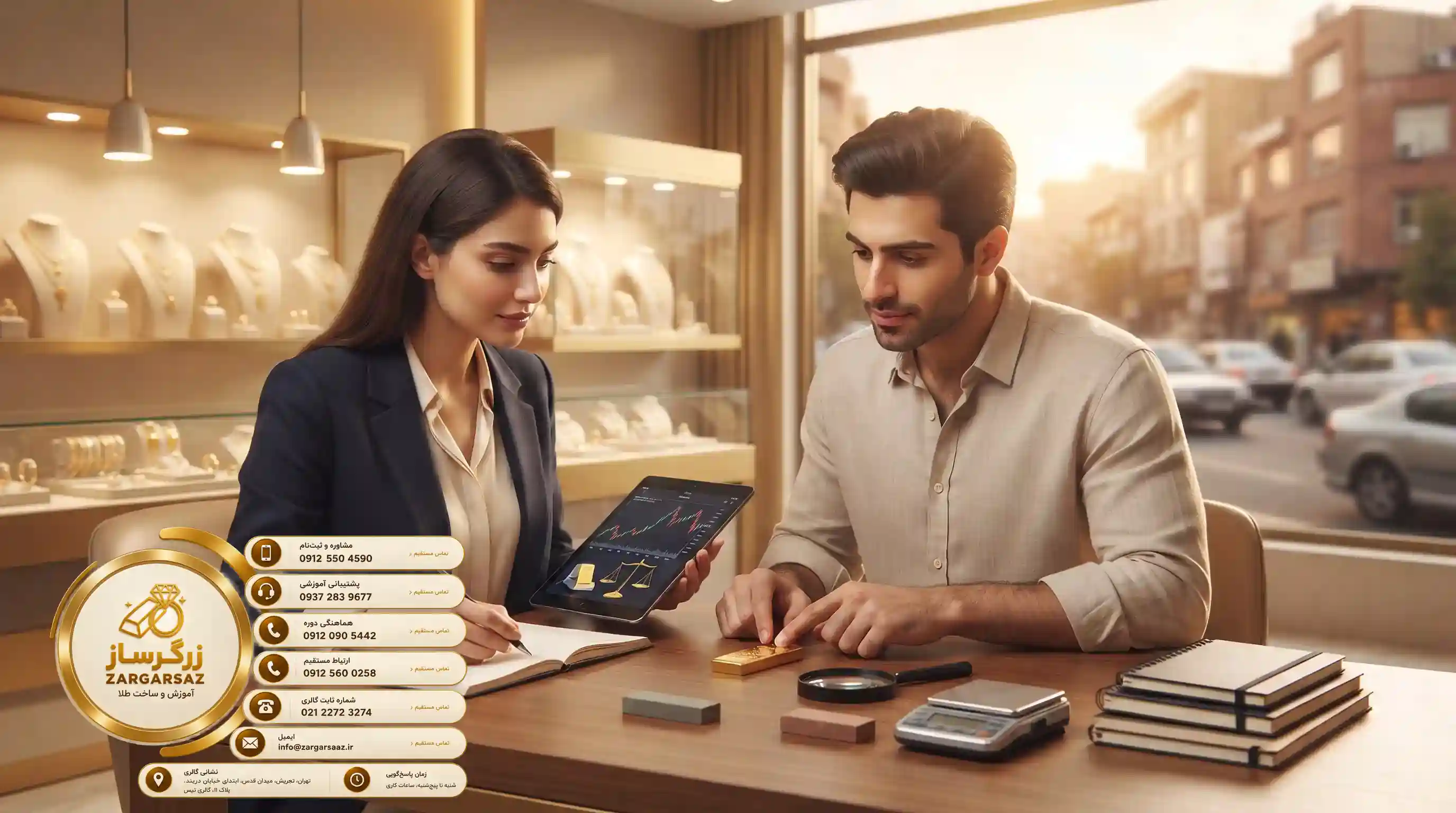 📈 شناخت بازار، مدیریت مالی و عیارشناسی تخصصی