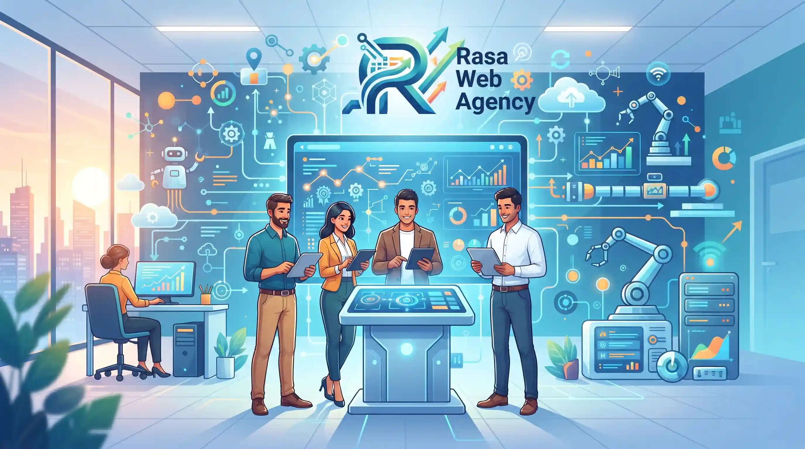 🌟 نقش آژانس رسا وب آفرین در اجرای اصولی اتوماسیون