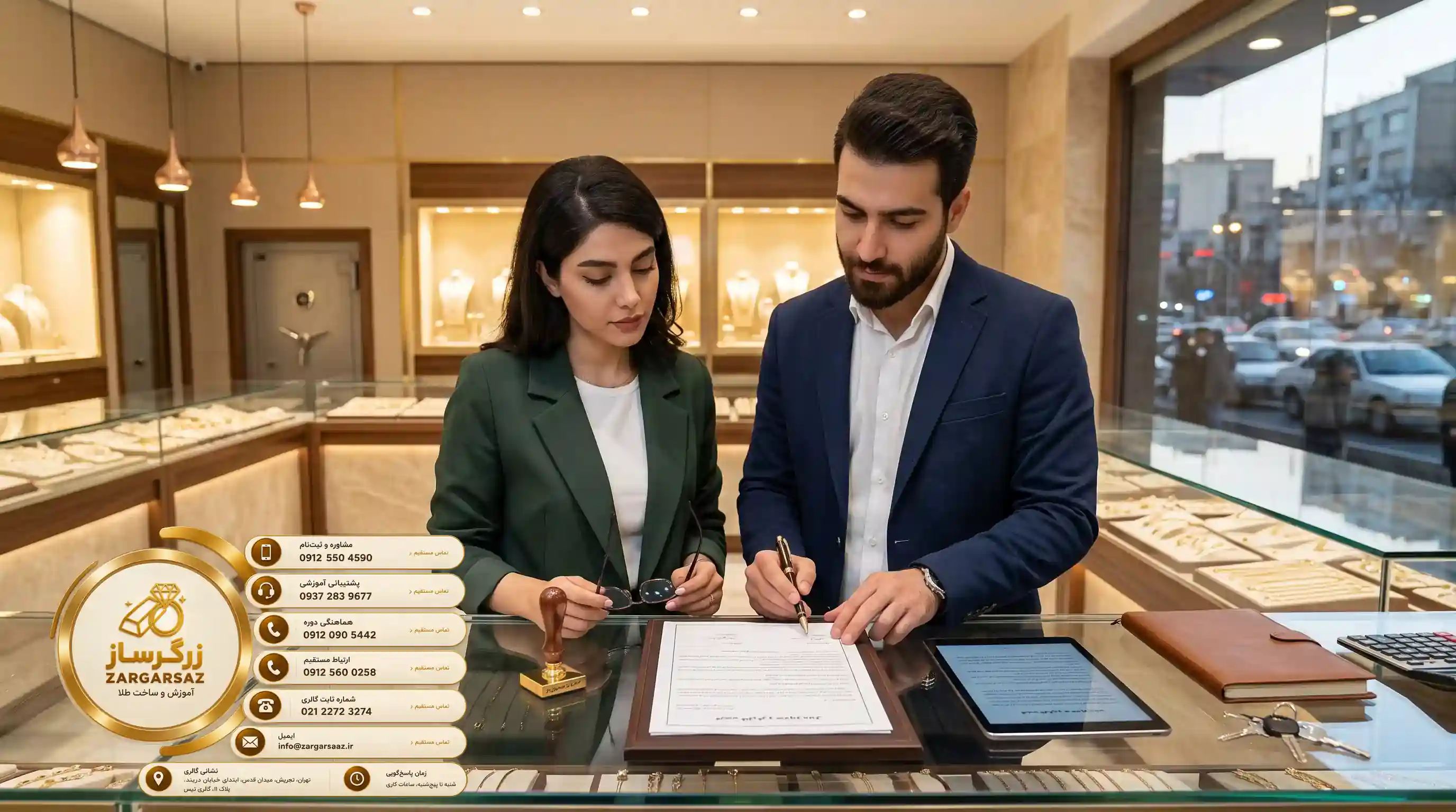 ⚖️ قوانین، فاکتورنویسی و امنیت شغلی در صنف طلا