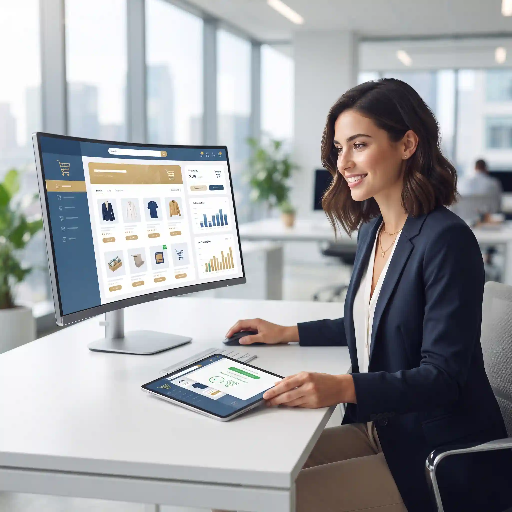 زیرساخت قدرتمند برای افزایش فروش اینترنتی با طراحی UI/UX و اپلیکیشن اختصاصی