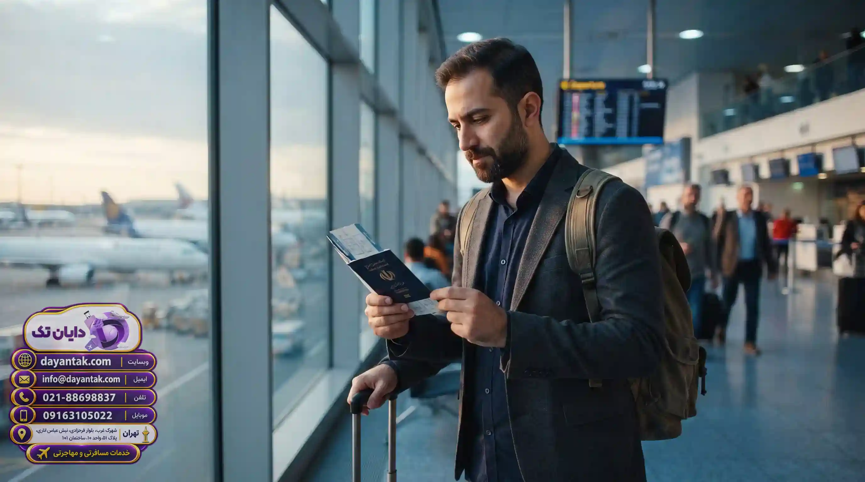 💼 اهمیت تمکن مالی و مدارک شغلی در پرونده‌های مهاجرتی