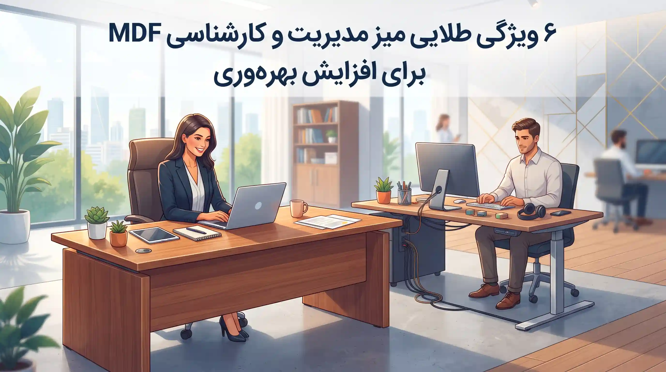 🛠️ مقایسه جامع متریالها: چرا امدیاف برتر از نئوپان و فلز خالص است؟