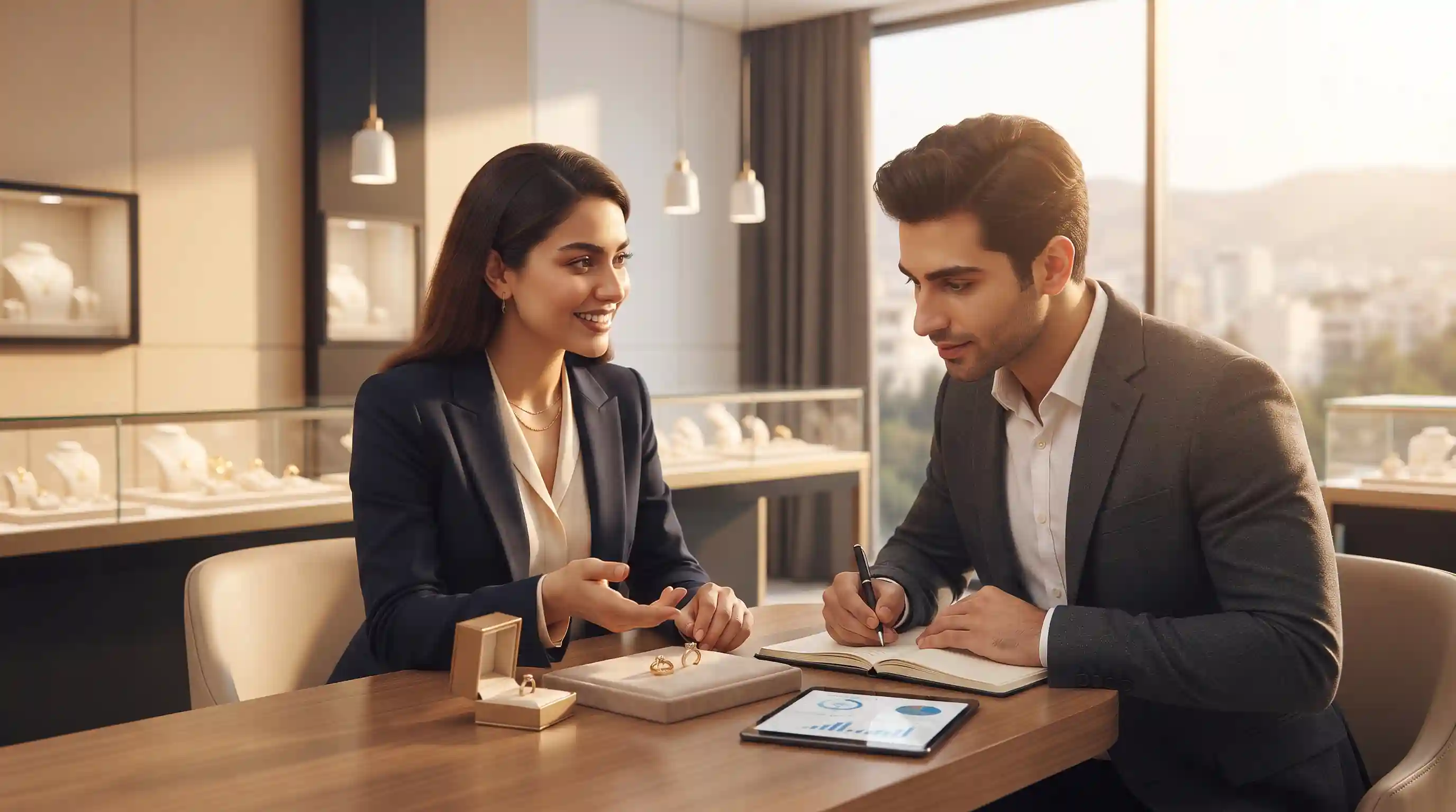 🤝 روانشناسی فروش جواهر و هنر ارتباط با مشتری